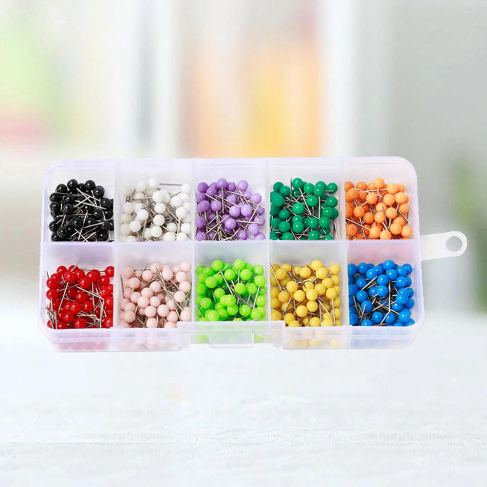 Набор для шитья сделай сам 500 шт./10 ячеек 4 мм|Булавки и игольницы| |