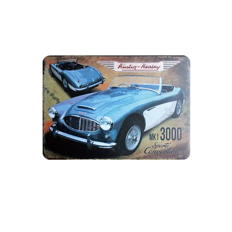 Потертая металлическая Оловянная табличка на стену забавный металлический