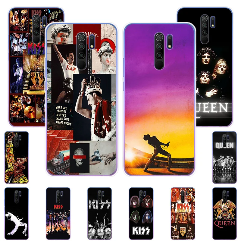

Kiss Rock QUEEN Soft TPU Silicone Phone Case For Xiaomi Redmi 9 9a 9C 8 8A 7A Note 10 9 9S 9T 8T 8 7 Pro Mi POCO X2 X3 F1 Cover