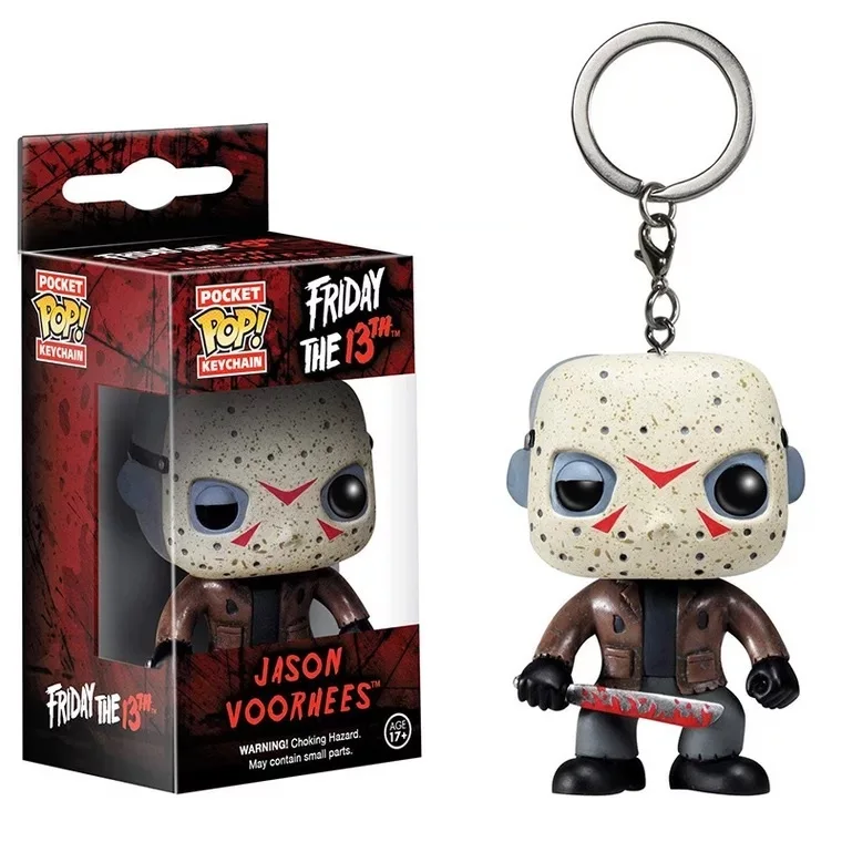 POP Карманный Брелок для ключей Official Friday the 13TH Jason Voorhees фигурка Коллекционная