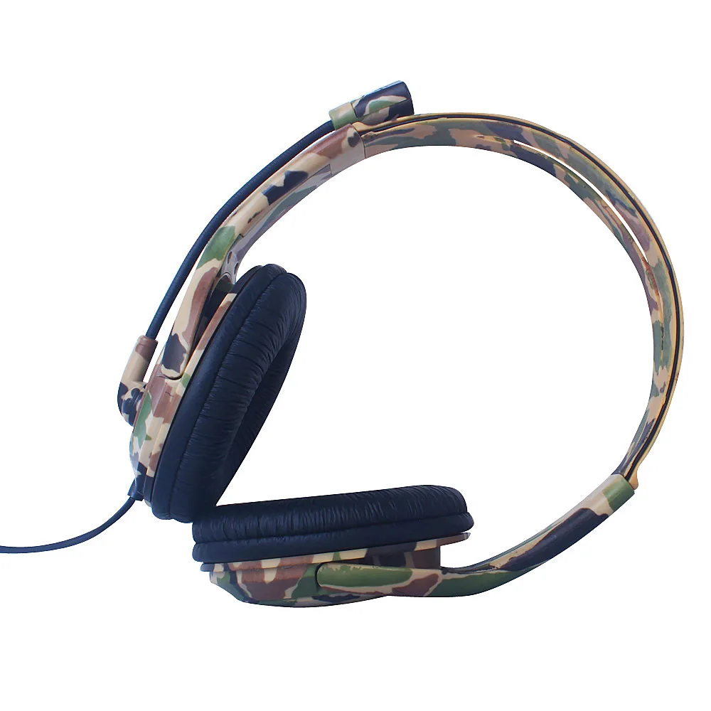 Игровая гарнитура проводные стереонаушники для Sony PS4 камуфляжные наушники с