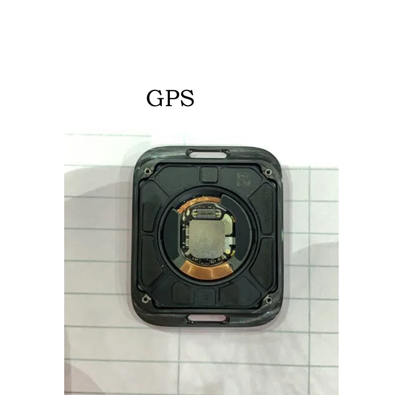 s4 44mm housing GPS Для Apple Watch Series 4 40 мм 44 мм средняя рамка Серебряное Стекло Держатель Рамка средняя задняя крышка Корпус Запасные части - Цвет: s4 44mm housing GPS