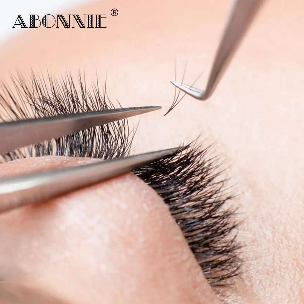 ABONNIE Easy Fan Lashes 1s наращивание ресниц индивидуальные ресницы автоматический объем