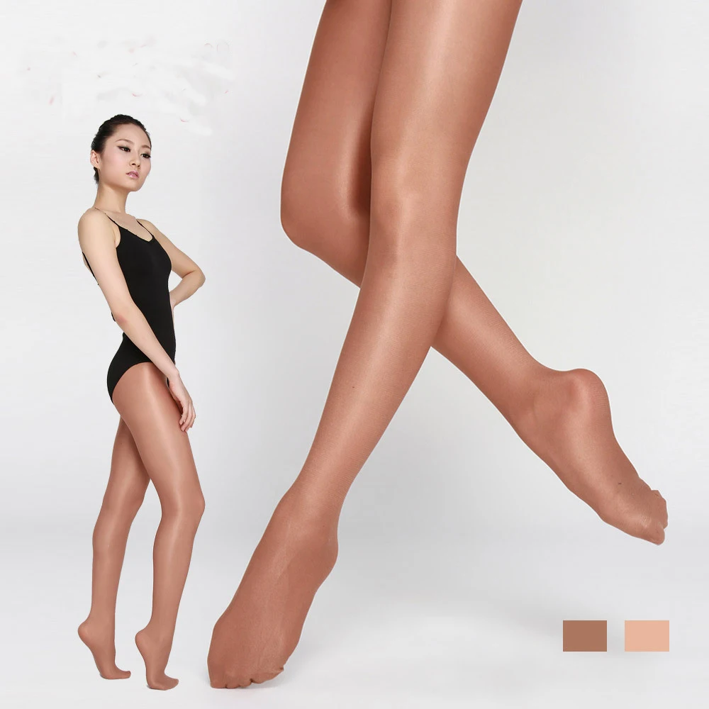 

40D Shiny Glossy Sheer To Waist Shimmery Tights Pantyhose Ballroom Latin Dance Dress Salsa for Women Pole Dance Yoga Bodysuit