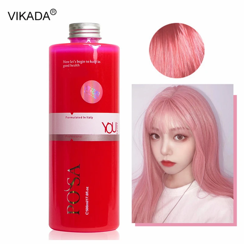 

Fashionable Styling 500ml Hair Color Wax Semi Permanent Hair Coloring Dye Wax Mud Hair Coloring Cream Hair Styling Wax Color