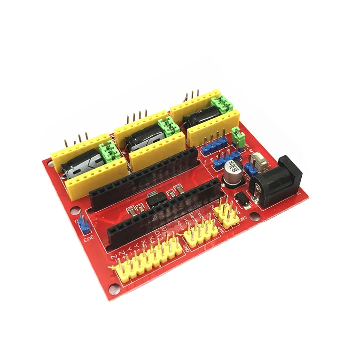 Плата Расширительная grbl shield cnc V4 контроллер совместимый с arduino Nano V3 для лазерного
