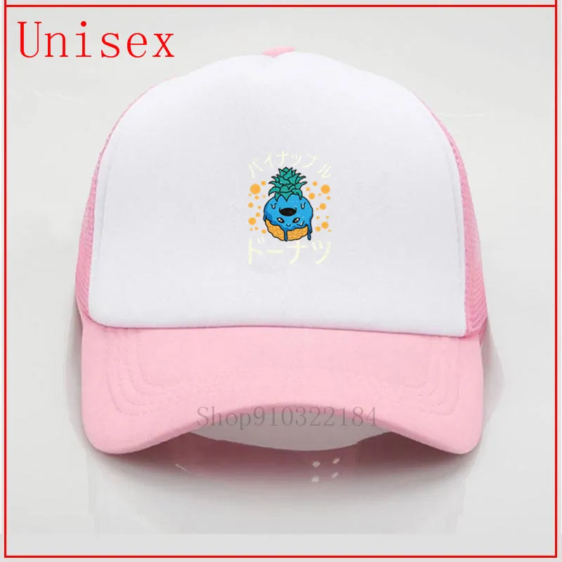 Симпатичная бейсбольная кепка dodgers с ананасами и пончиками детская базовая шапка