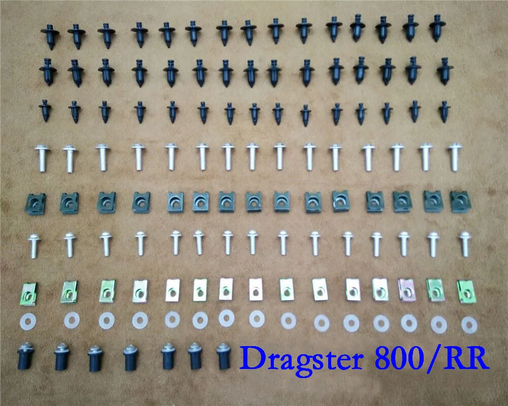 Обтекатель кузова Комплект болтов Винты для подходит мВ Agusta ДРАГСТЕР 800/RR 2014-2016 |