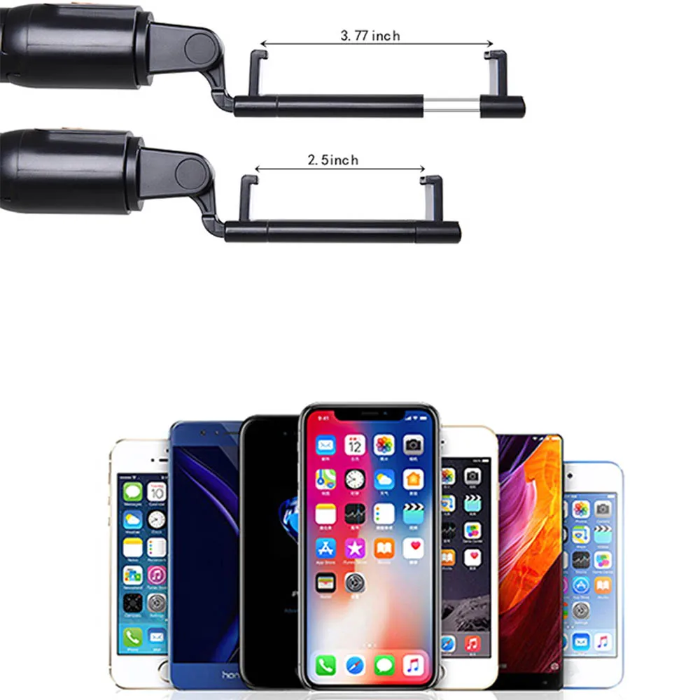 Беспроводная Bluetooth селфи палка 3 в 1 складной мини штатив расширяемый монопод с