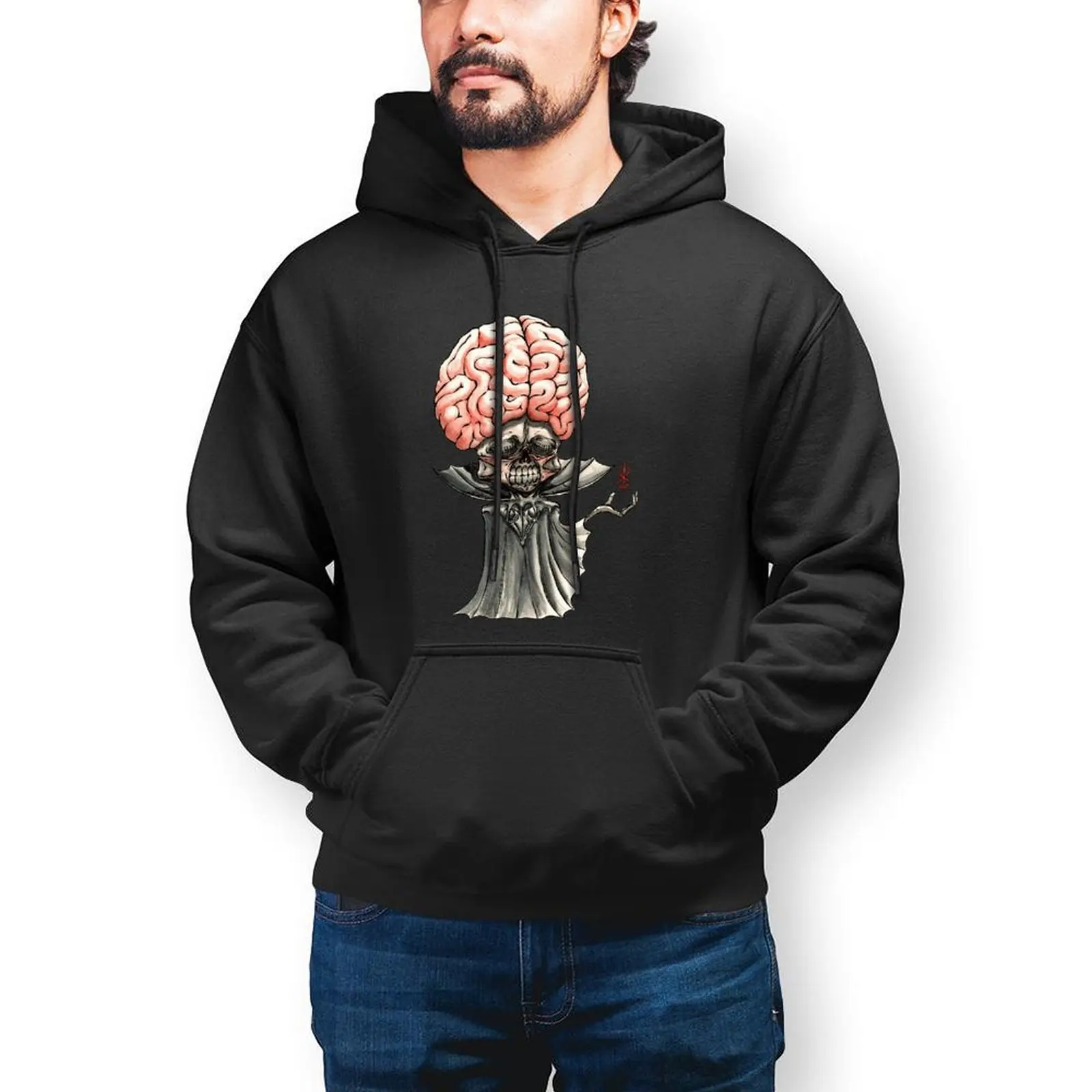 

Mars Attack Hoodie Popular Long Length Cotton Hoodies Mens Winter Outdoor Pullover Hoodie XXXL