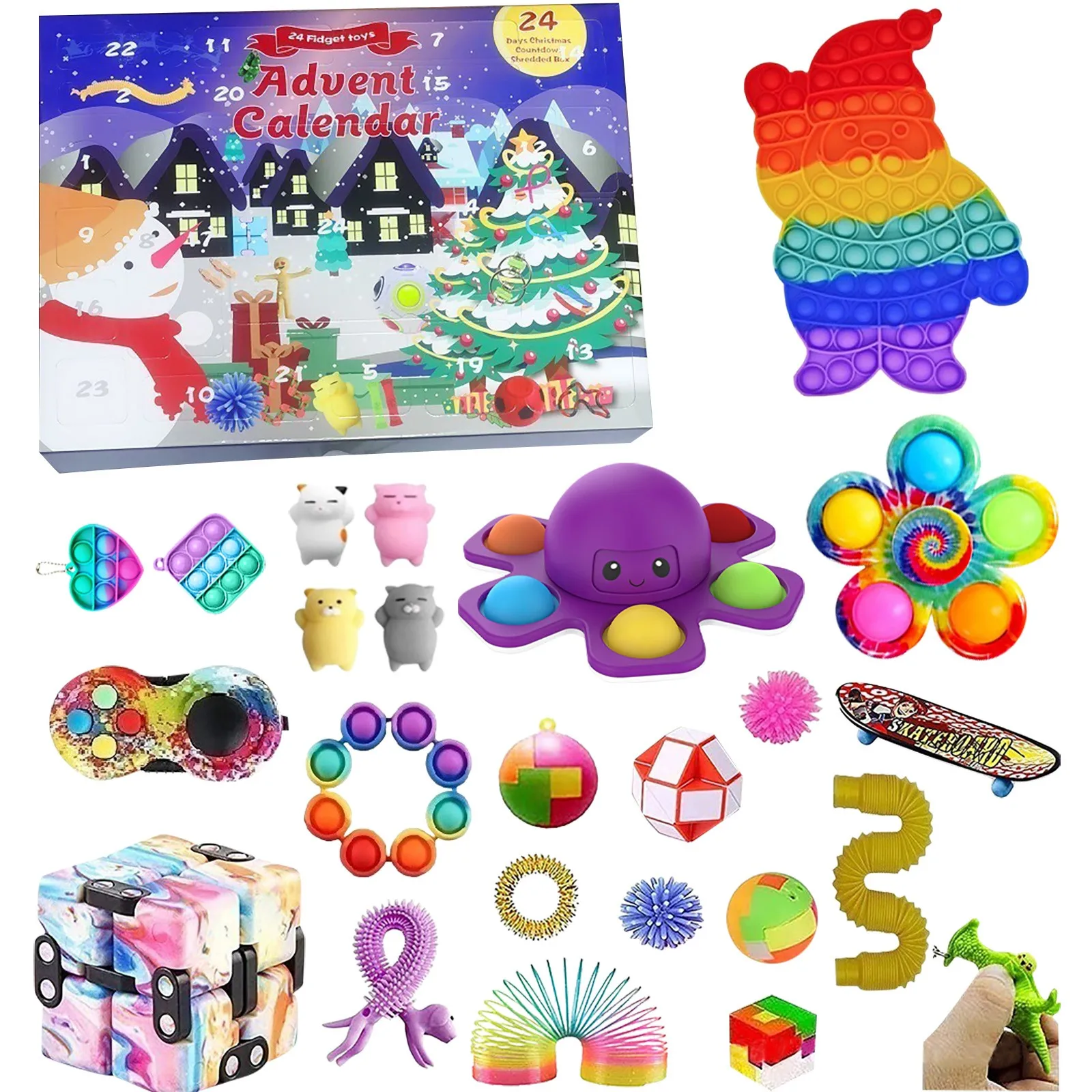 

Набор игрушек антистресс для взрослых, тянущиеся струны, набор игрушек для снятия стресса для взрослых