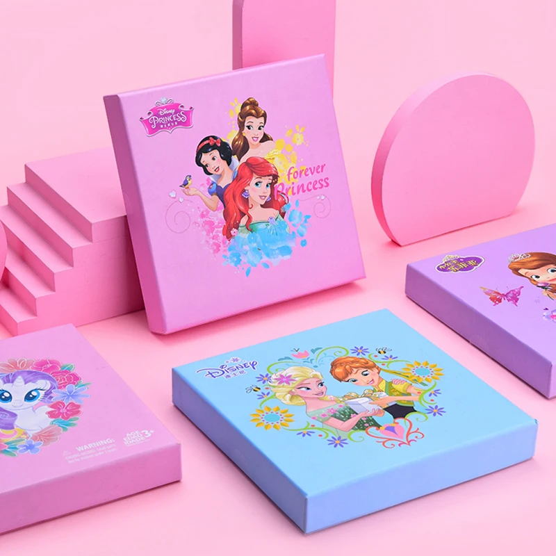 

Наклейки для ногтей Disney «Холодное сердце 2», Эльза и Анна, игрушки для макияжа для девочек, тату-наклейки, мультяшная принцесса, аниме, детски...