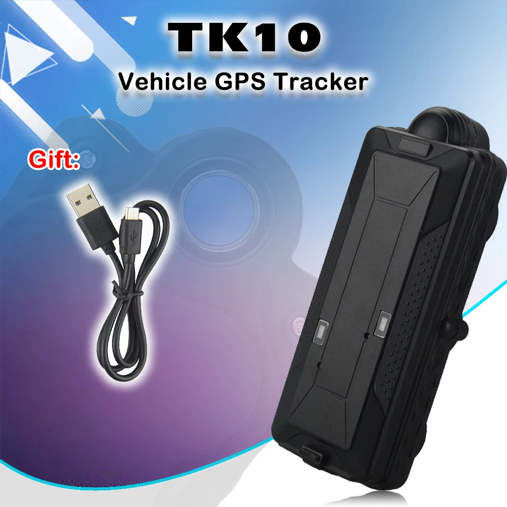 GPS трекер TK10 Магнитный съемный 10000 мАч для автомобилей и автомобилей|GPS-трекеры| |