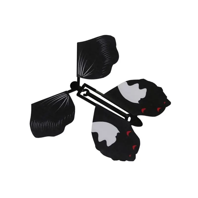 5pcs Magic Flying in the Book Butterfly Rubber Band Powered Wind Up | Игрушки и хобби