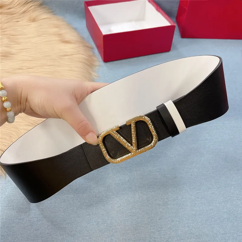 

vip luxury designer belt using double-sided cowhide leather jacket leisure fashion width is 7 cm female money belt High quality