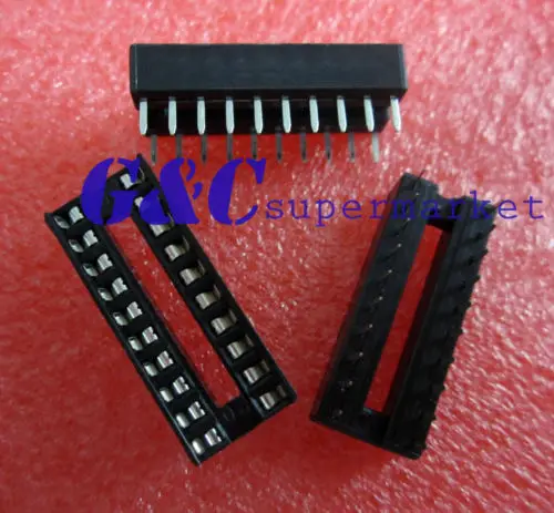 10 шт. 20-контактный разъем DIL DIP IC гнездо печатной платы новый хорошее качество |