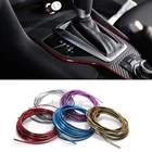 Гибкая линия обшивки салона автомобиля 5 м, автомобильные аксессуары для Mazda 2 3 5 6 CX5 CX7 CX9 Atenza Axela