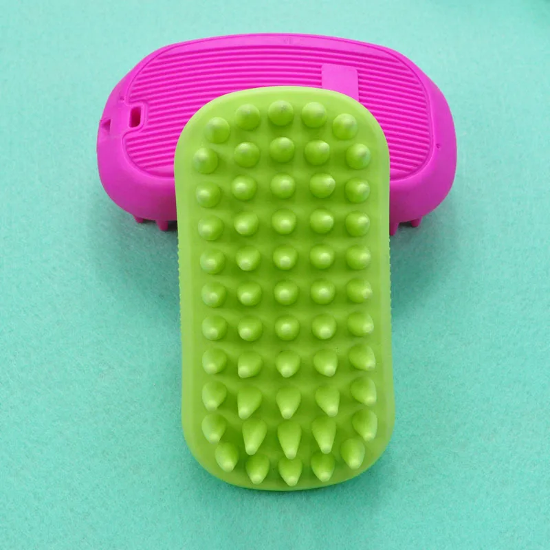 Щетка для ванны домашних животных HEYPET резиновый гребень удаление волос щетка