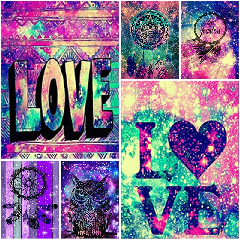 

5D Diamond Painting Dreamcatcher Landscape Diamond Embroidery Sale Full Square Rhinestone Picture Cross Stitch Kit Home Decor
