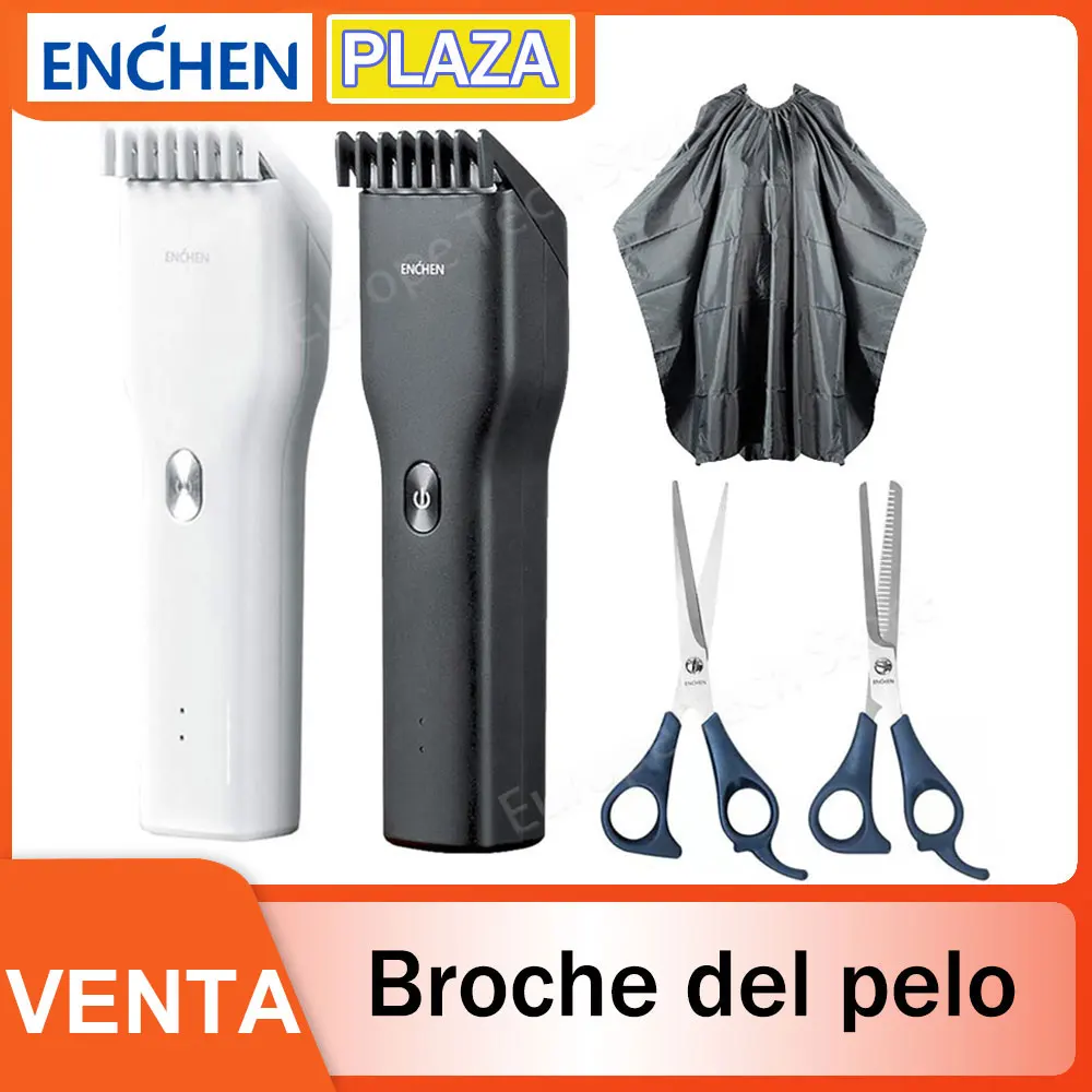 Машинка для стрижки волос ENCHEN boost электрическая двухскоростная машинка быстрой