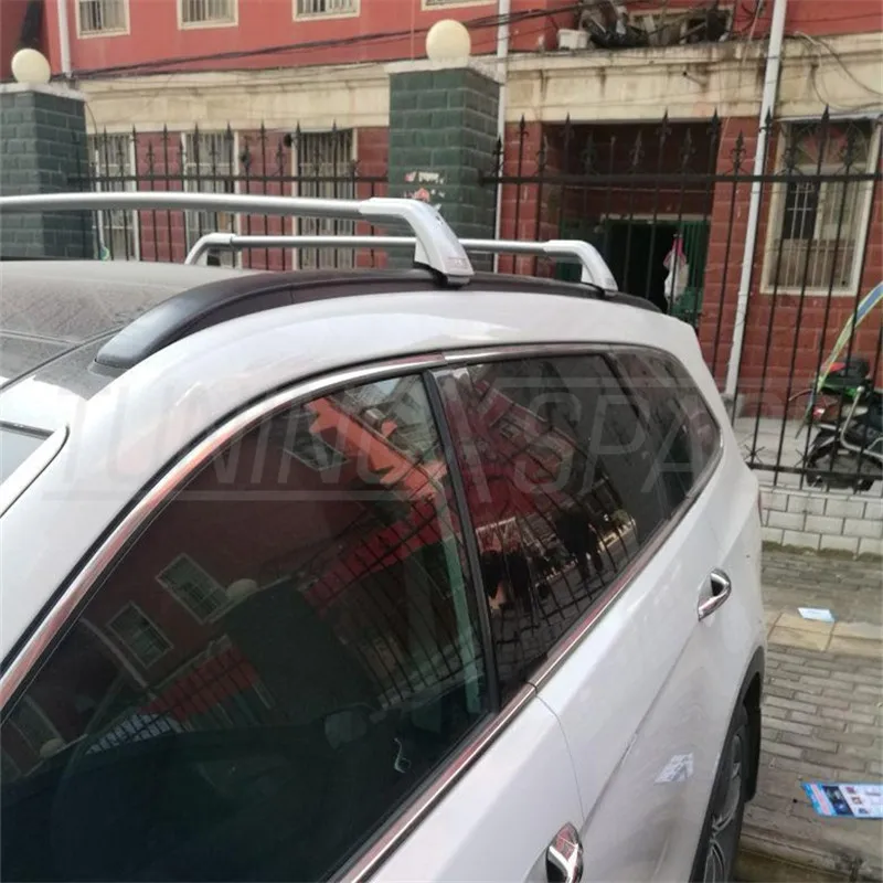 Новая серебряная перекладина для багажа поперечные рейки крыши Land Rover Range 2013-2016 |