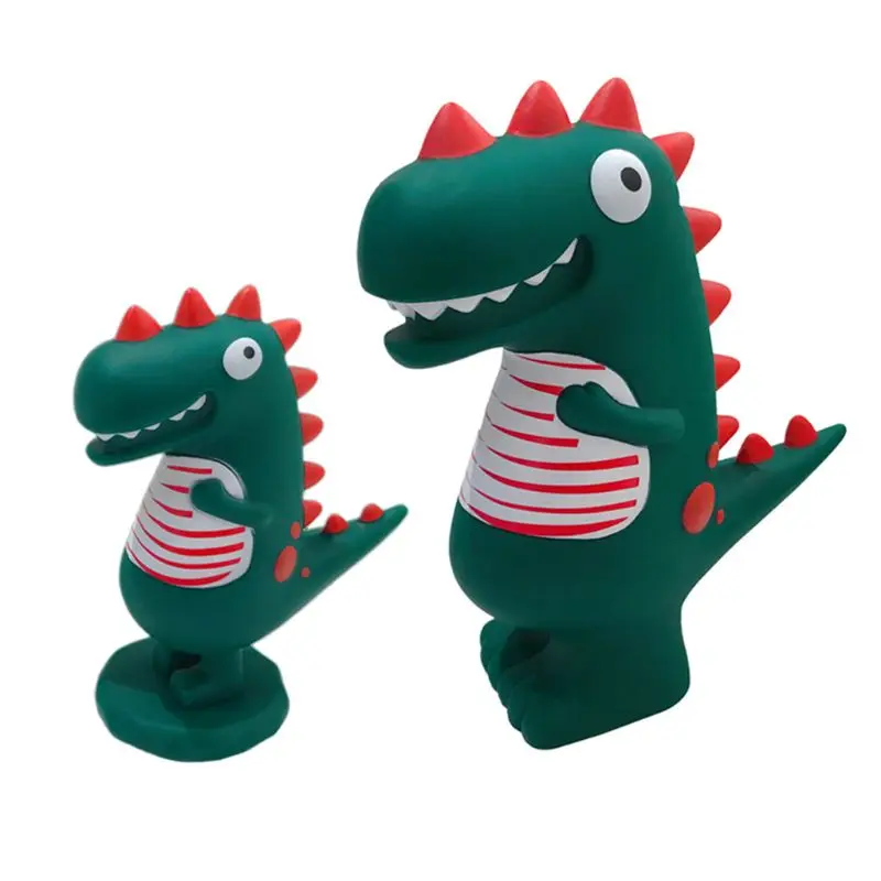

2020 New Dinosaur Piggy Bank Lovely Green Dino Coin Bank Christmas Birthday Gifts for Kid P31B