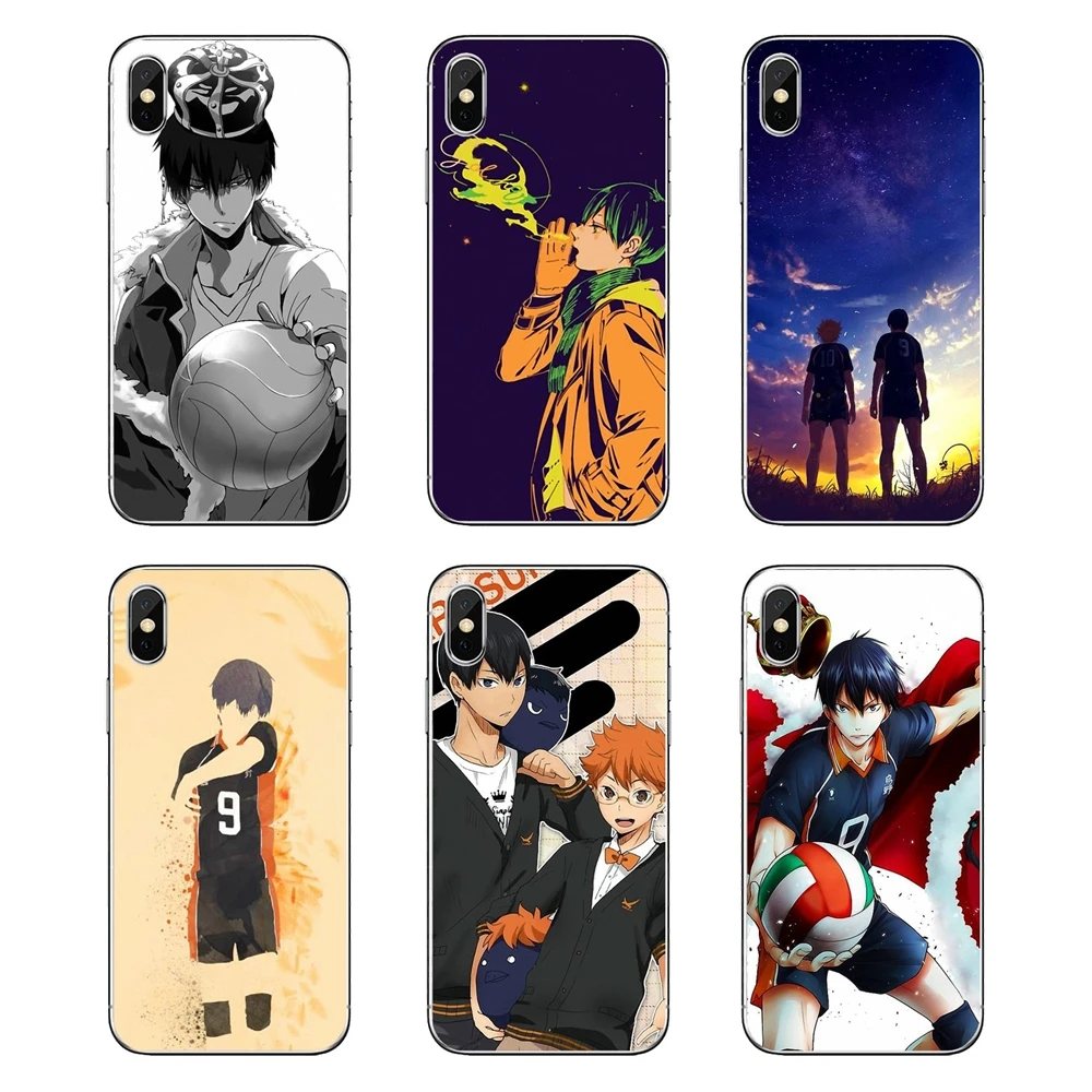 Мягкий прозрачный чехол с рисунком персонажа аниме кагеяма тобио Haikyuu для iPod Touch