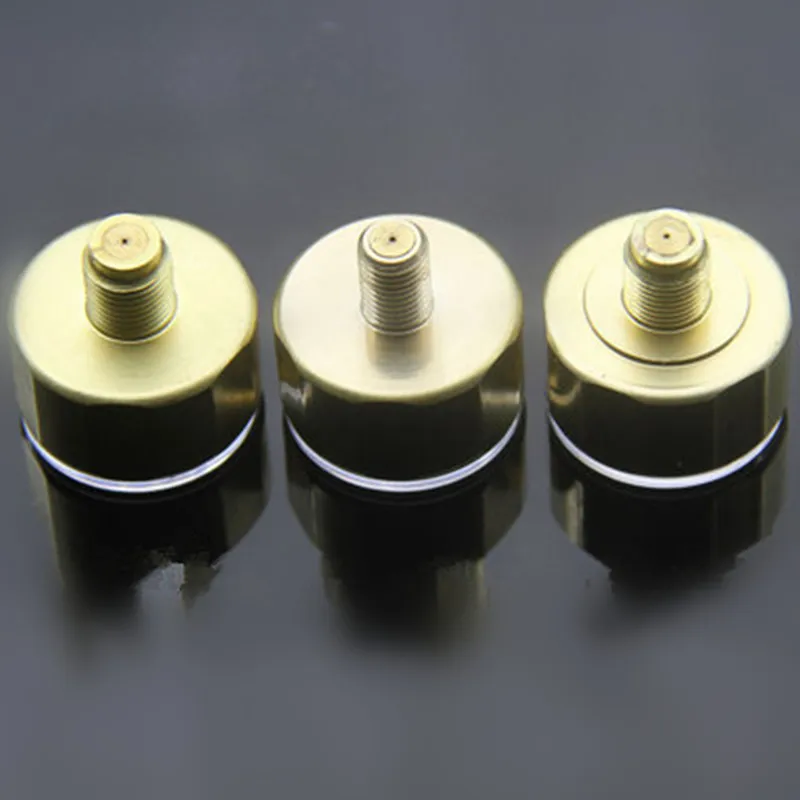 Медный M10* 1 G1/8 дюймов 350bar Мини манометр, ED черный и белый циферблат 28 мм Манометр