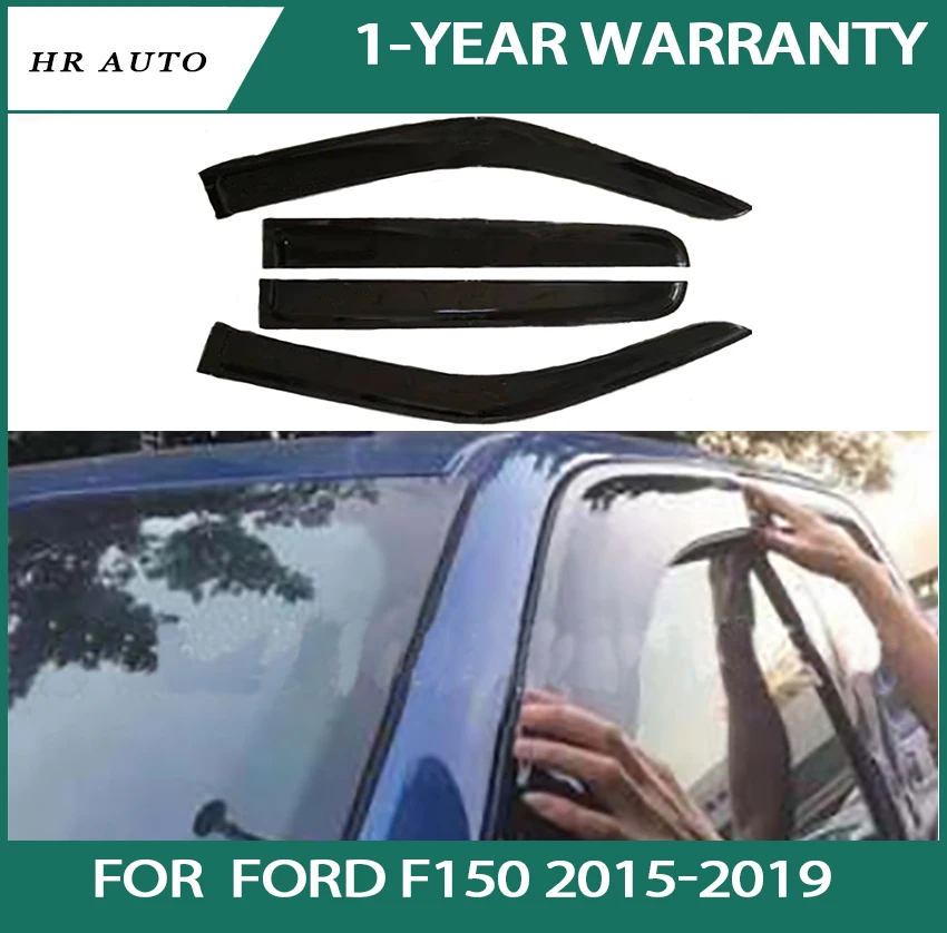 Fit for F150 2015-2019 pickup truck modified rainshield raptor sunshade windshield rain eyebrow