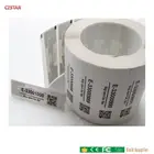 Идентификационный штрих-код под заказ iso18000-6c impinj smartrac dogbone tag impinj monza r6 monza 4D epc gen2 uhf rfid-метка наклейка