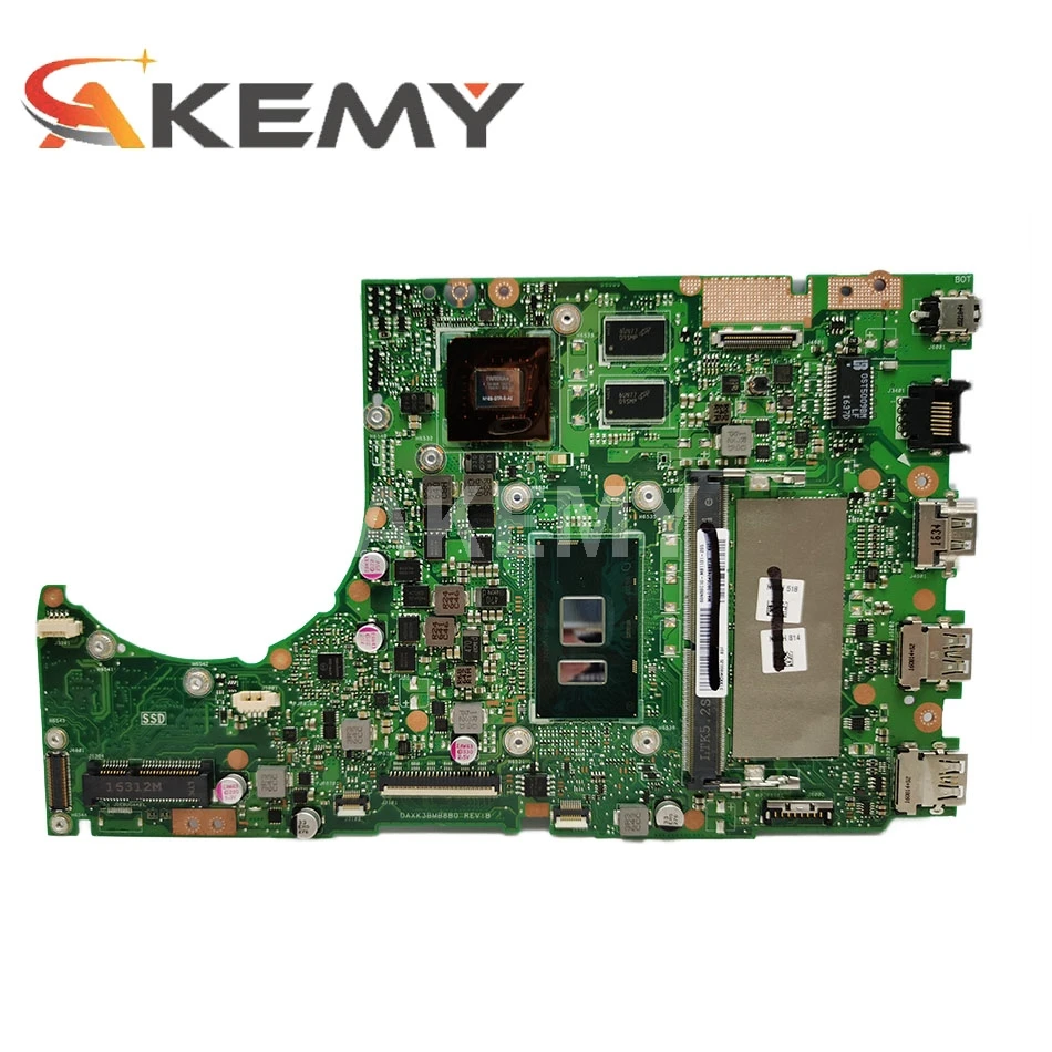 akemy new k401uq 8gb rami7 6500u 920mx gpu motherboard for asus k401ub k401u a401u k401uq k401uqk laotop mainboard motherboard free global shipping