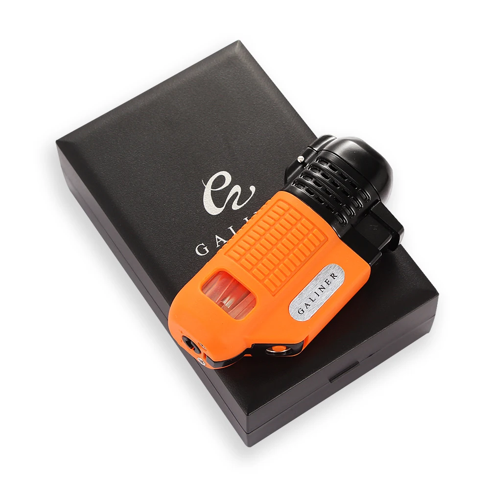 Газовая зажигалка GALINER ветрозащитный бутановый фонарь Зажигалка 4 мощные