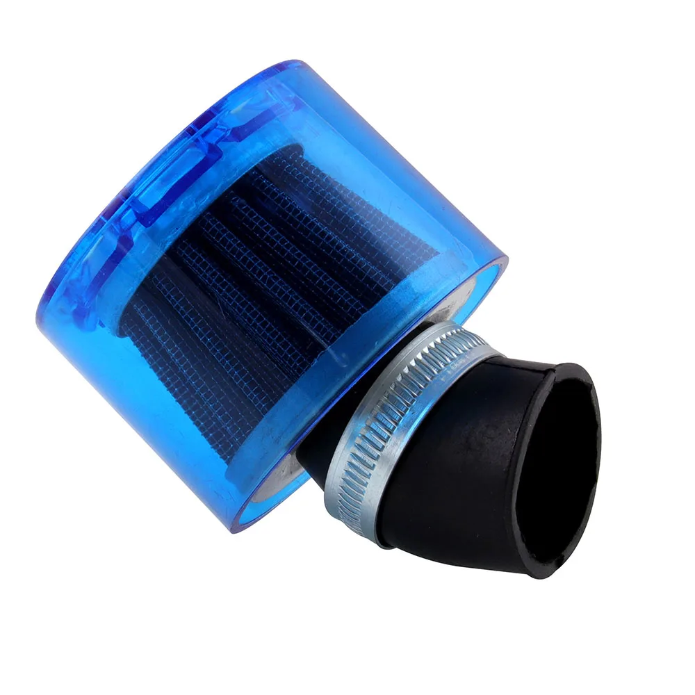 Синий воздушный фильтр брызговик крышка 35 мм 45 градусов прочный для Honda