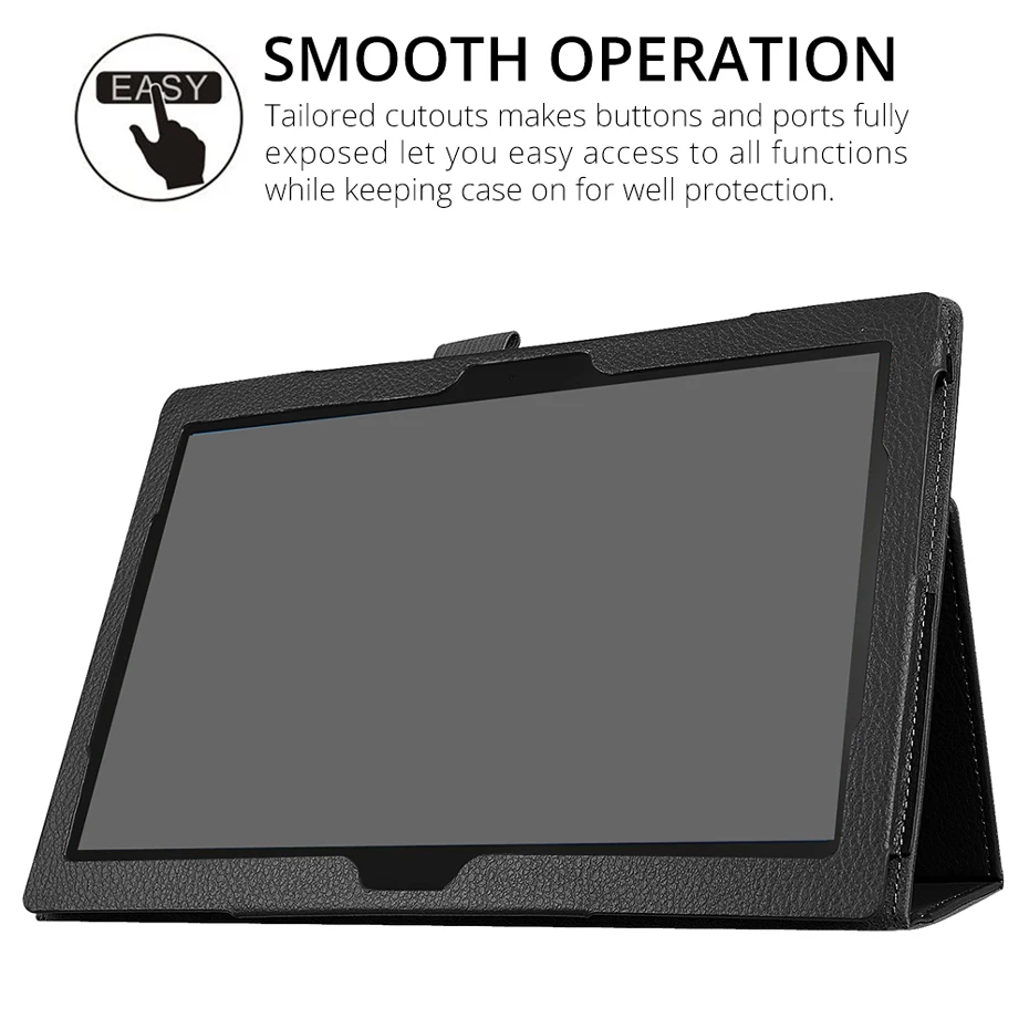 Чехол для Lenovo Tab 4 10 Plus 1 ТБ X704F/N/L тонкий складной чехол подставка из искусственной