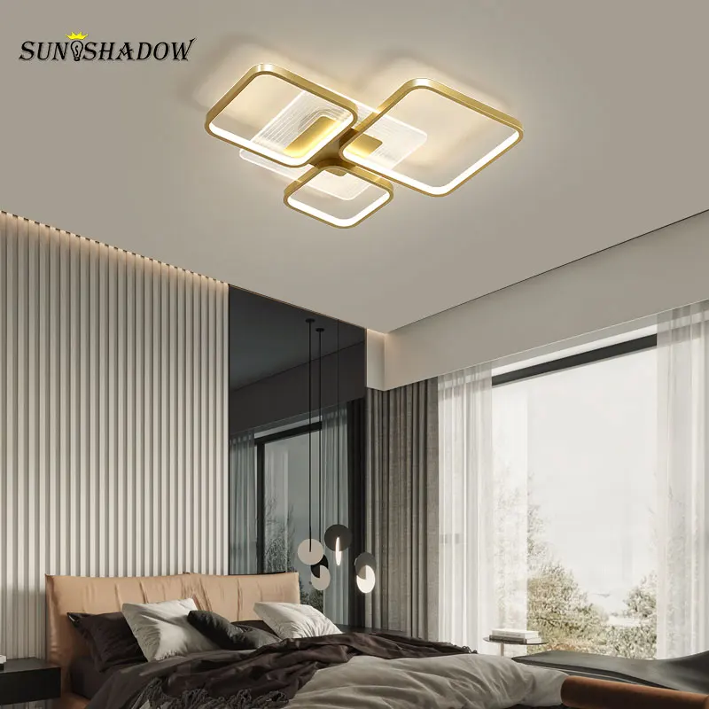 Современные светодиодные люстры для гостиной столовой спальни домашняя люстра