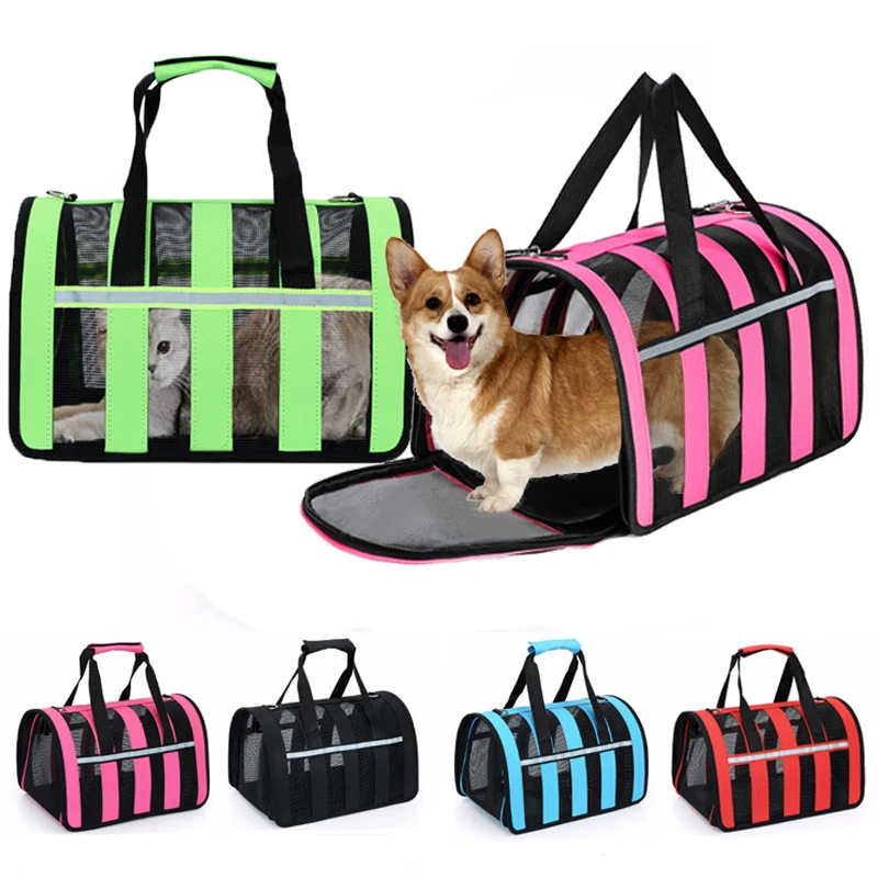 

Dog Carrier Bag Breathable Carriers Dog Backpack With Mesh Window Airline Approved Small Pet Transport Bag Carrier For Dogs