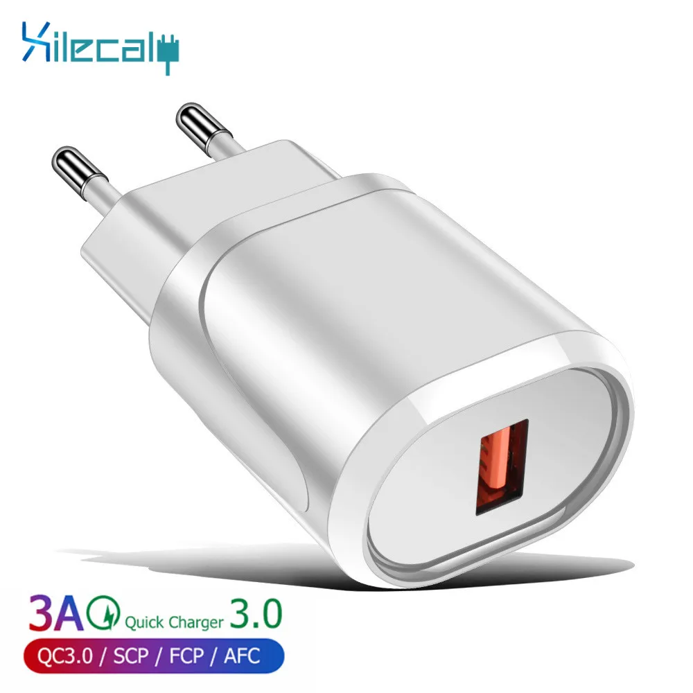 Быстрая зарядка 3 0 QC 18 Вт USB зарядное устройство для Xiaomi Redmi Note 9 8 7 QC3.0 настенное