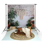 Богемный фон для фотосъемки Mehofond, деревенская кирпичная стена, Ловцы мечты, портрет новорожденного ребенка, фотостудия, реквизит