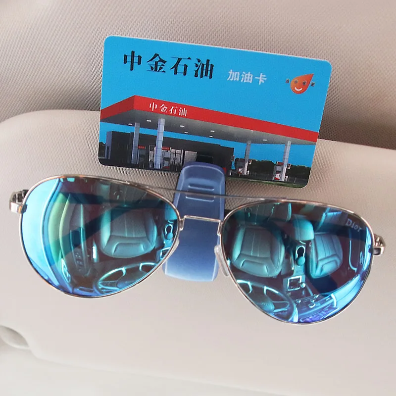 Автомобильный солнцезащитный козырек очки солнцезащитные зажим для карты