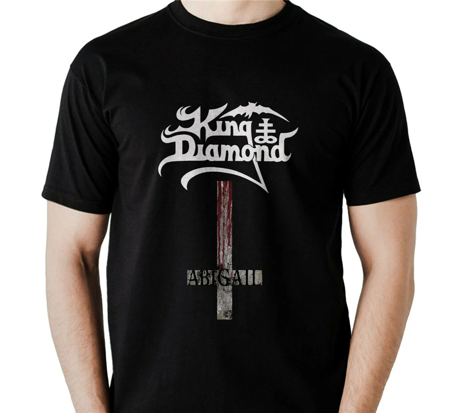 Мужская футболка KING DIAMOND ABIGAIL HEAVY ROCK BAND размер S M L XL 2XL 3XL Подарочная хлопковая
