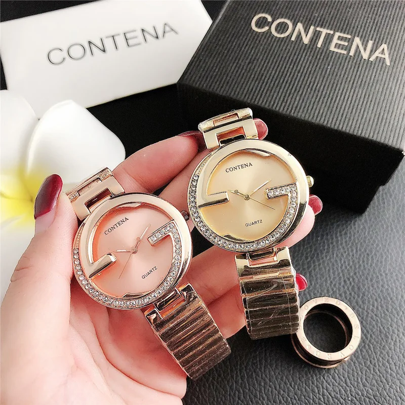 

YUNAO 2021 Fashion Hot-Selling Watch Ladies Quartz Watch Hot-Selling Net Red Watch Stainless Steel Casual Noble Watch Clock