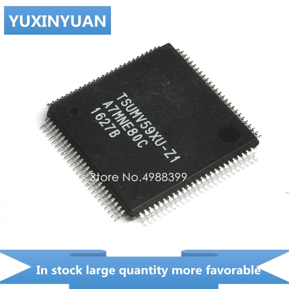 YUXINYUAN 1 шт. TSUMV59XU-Z1 TSUMV59XU TSUMV59 59XU-Z1 QFP-128 в наличии | Электронные компоненты и
