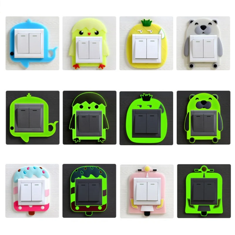 Бытовые милые фотообои светящиеся украшения наклейки на стену|Наклейки стену| |