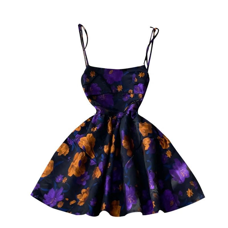 

broken beautiful condole belt dress dress 2021 new princess skirt sweet bitter fleabane bitter fleabane skirt in summer