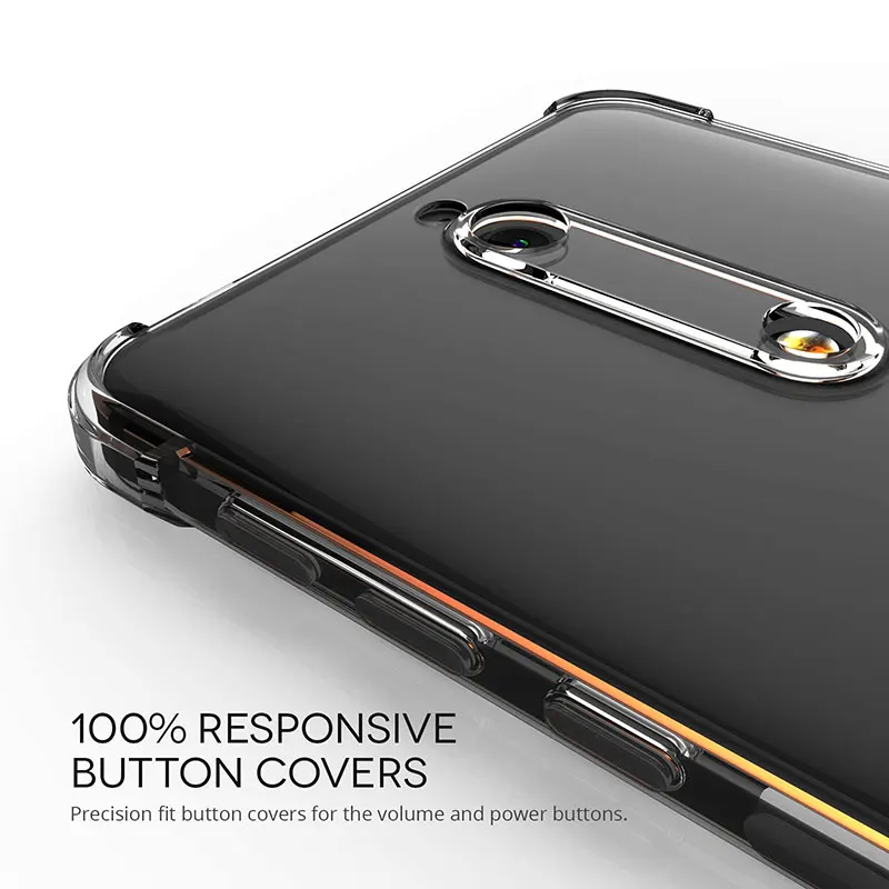 Чехол для Nokia 2,2X7X3 5,1 6,1 7,1 Plus, Мягкий противоударный чехол для Nokia X6 X5 Plus 8 Sirocco 9, воздушный силиконовый чехол из ТПУ