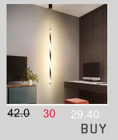 Chandelierrec чердак люстры черный/белый Железный корпус бар гостиная низкие потолки СВЕТОДИОДНЫЙ Потолок люстры светильники