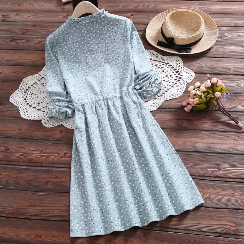 Женское платье с оборками на воротнике элегантное розовое в стиле преппи