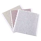 Набор рыболовных приманок 200500 шт., 3D рыболовные приманки, глаза для завязывания мушки, наклейки 3456 мм, аксессуары для морской рыбалки LJ