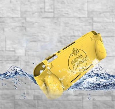 Yellow Силиконовый защитный чехол, пригодный для консоли nintendo Switch Lite, пыленепроницаемый чехол для nintendo Switch NS Lite, мягкий силиконовый чехол для геймпада - Цвет: Yellow