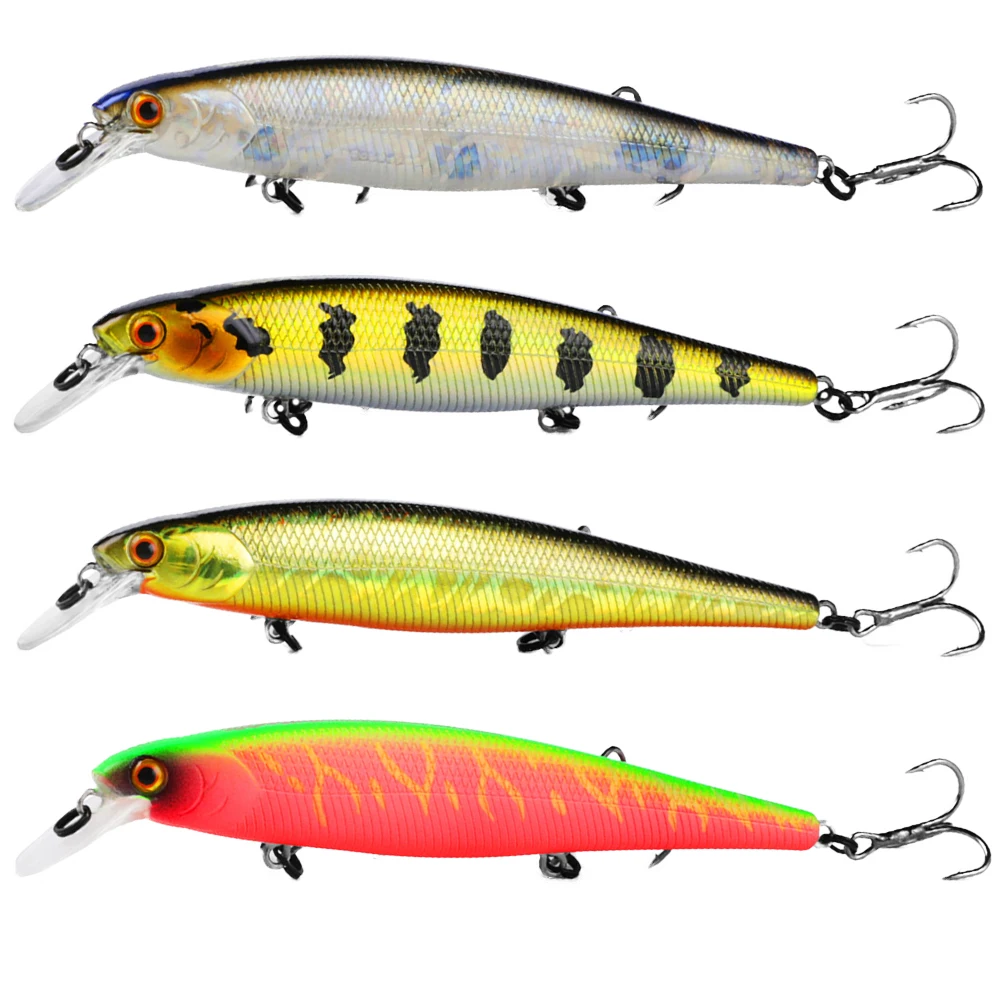 Плавающая рыболовная приманка с тройным крючком 9 7 см 8 г | Спорт и развлечения